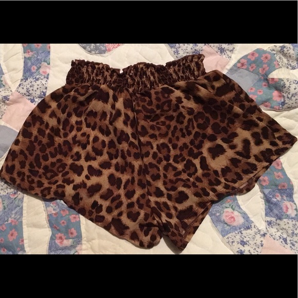 Cheetah Print Shorts - Picture 2 of 2